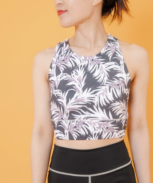 SLAB Leaf Print Bratop