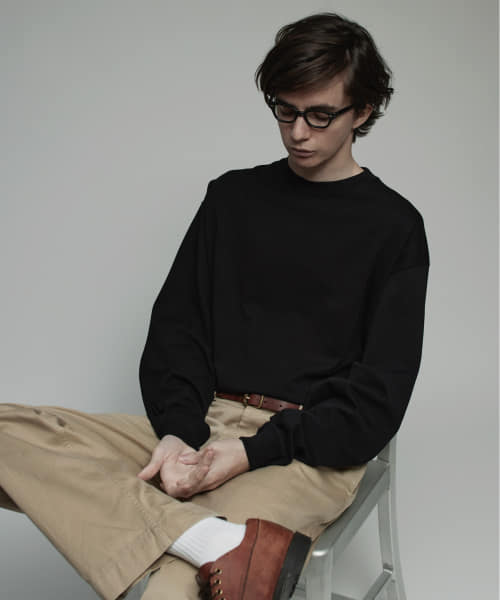 handvaerk NAVY　Long-Sleeve T-shirts