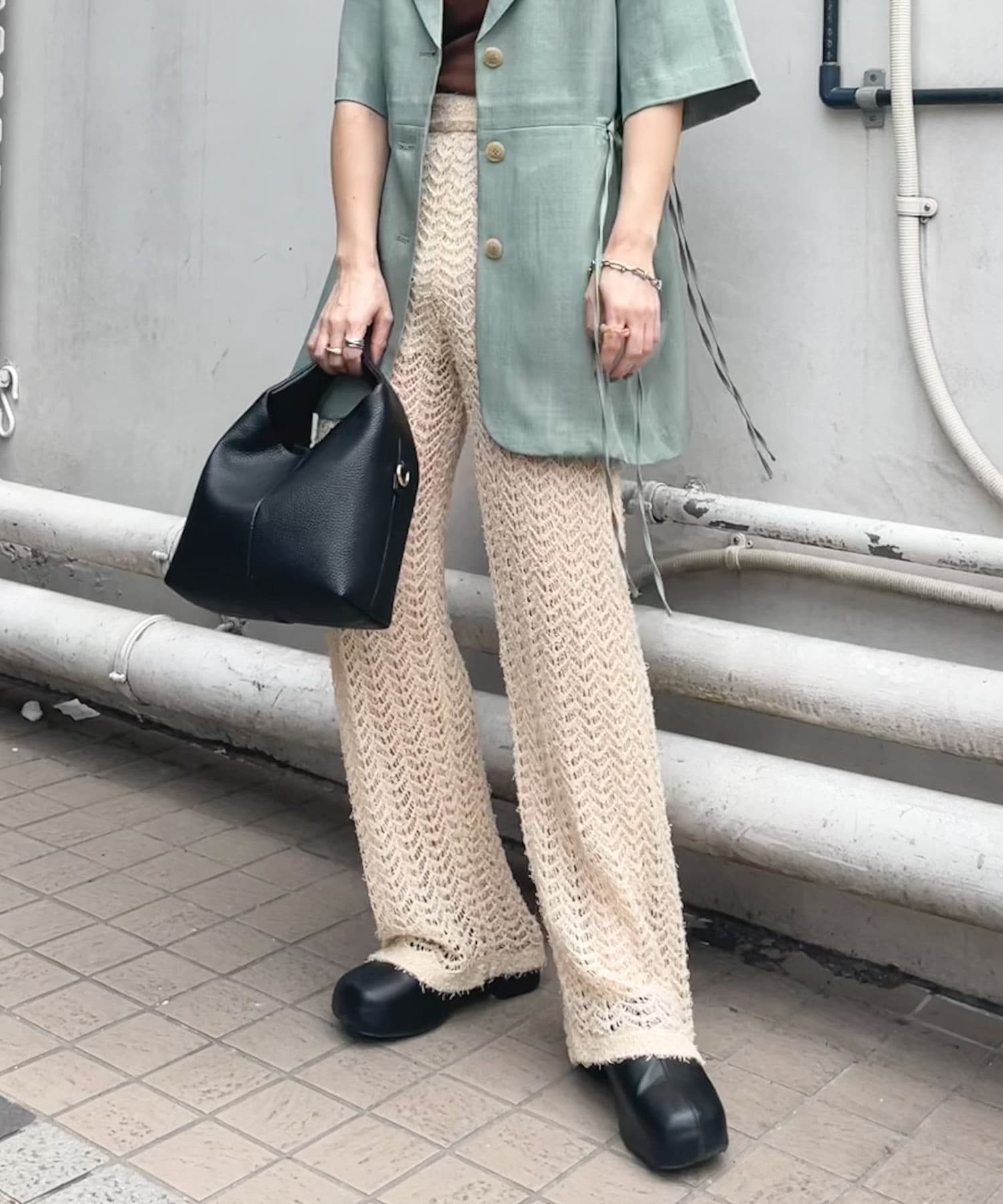 透かし編みニットパンツ[KB35-24J310]｜URBAN RESEARCH公式
