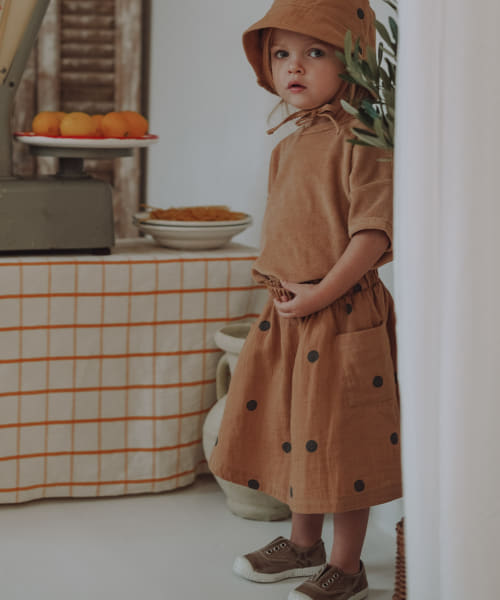 Organic Zoo　Gold Dots Tutti Skirt