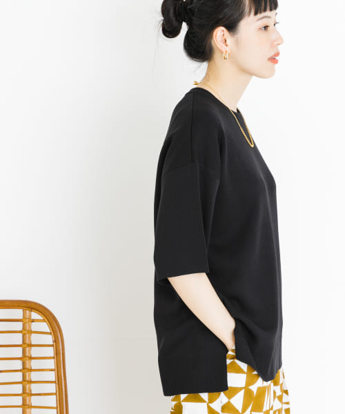 BIGニットTシャツ