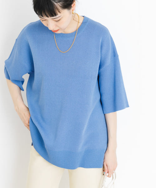 BIGニットTシャツ