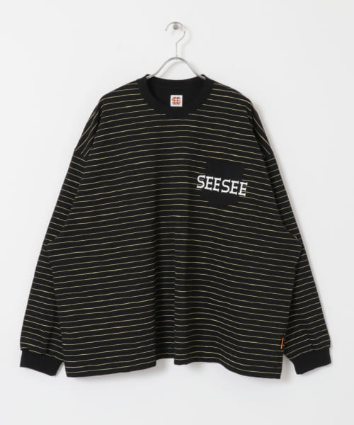 『別注』SEESEE×URBS　SUPERBIG FLAT LONG-SLEEVE BOADER