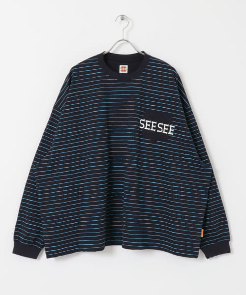『別注』SEESEE×URBS　SUPERBIG FLAT LONG-SLEEVE BOADER