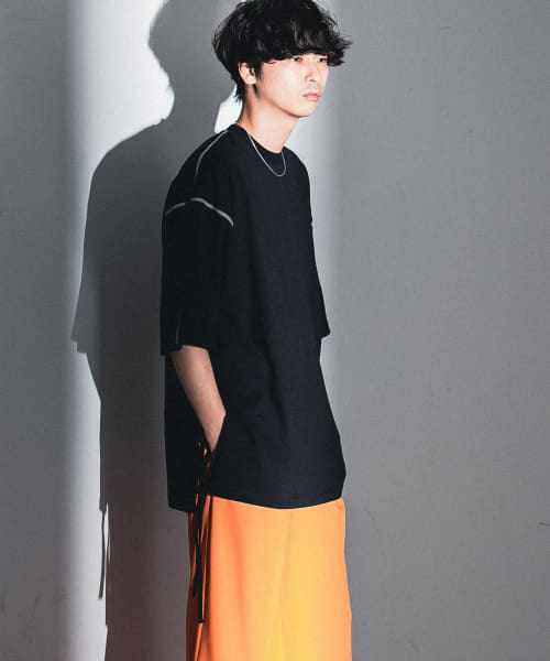 『WEB/一部店舗限定』『わたべ×SOP』オーバーサイズステッチTシャツ