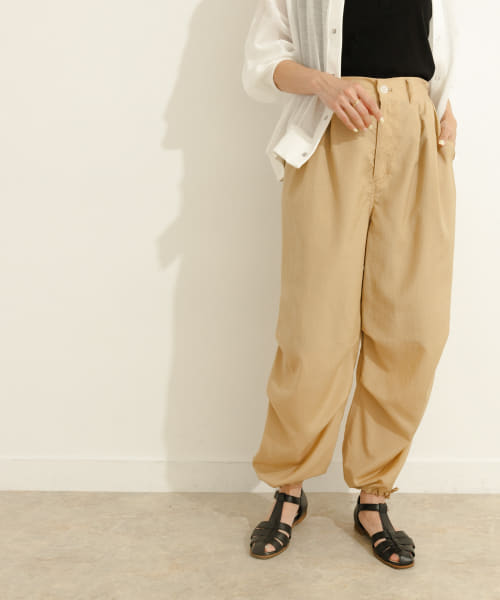 Audrey and John Wad　タックパンツ