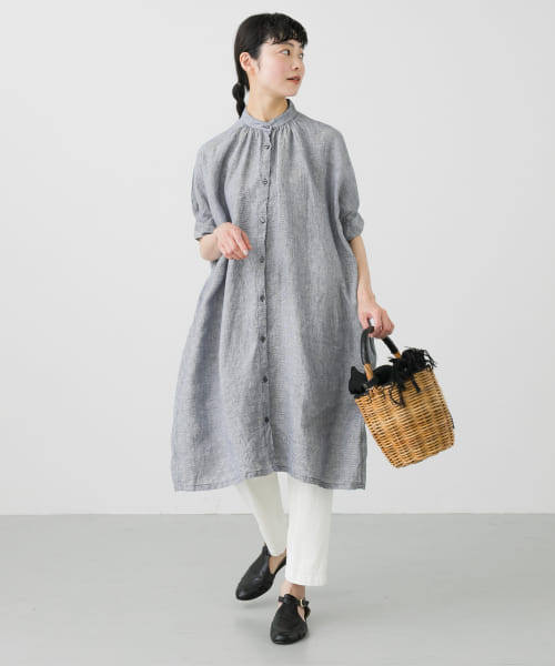 Honnete　H/SLV No Collar ONE-PIECE
