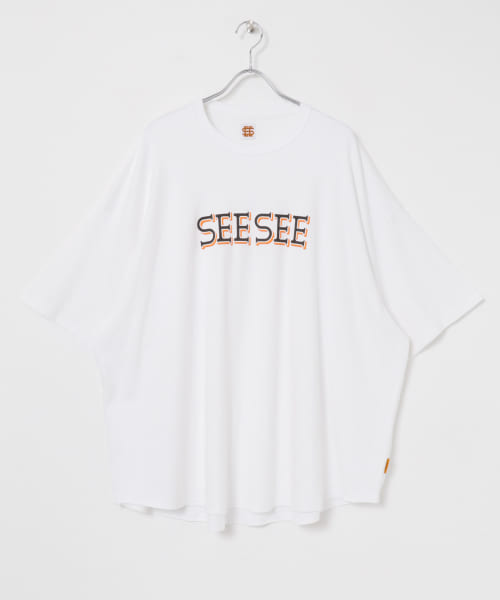 『別注』SEESEE×URBS　SUPER BIG ROUND SHORT-SLEEVE TEE