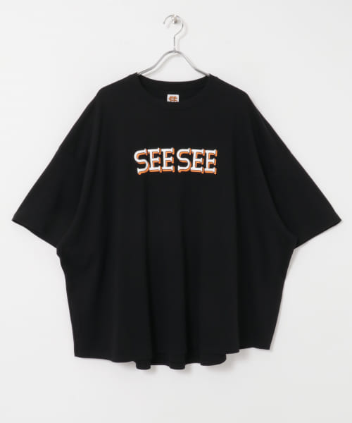 『別注』SEESEE×URBS　SUPER BIG ROUND SHORT-SLEEVE TEE