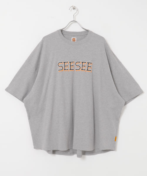 『別注』SEESEE×URBS　SUPER BIG ROUND SHORT-SLEEVE TEE