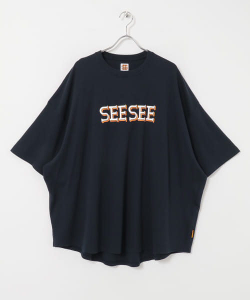 『別注』SEESEE×URBS　SUPER BIG ROUND SHORT-SLEEVE TEE