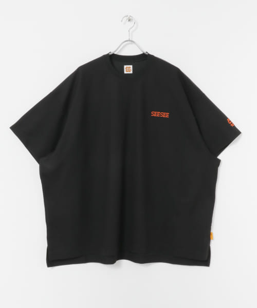『別注』SEESEE×URBS　SUPER BIG SHORT-SLEEVE 鹿の子Tシャツ