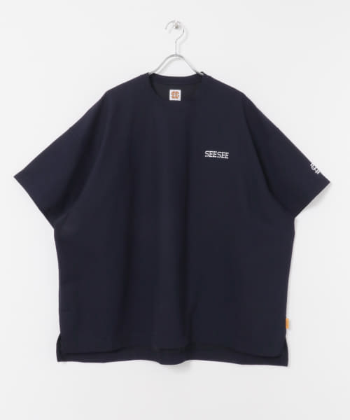 『別注』SEESEE×URBS　SUPER BIG SHORT-SLEEVE 鹿の子Tシャツ