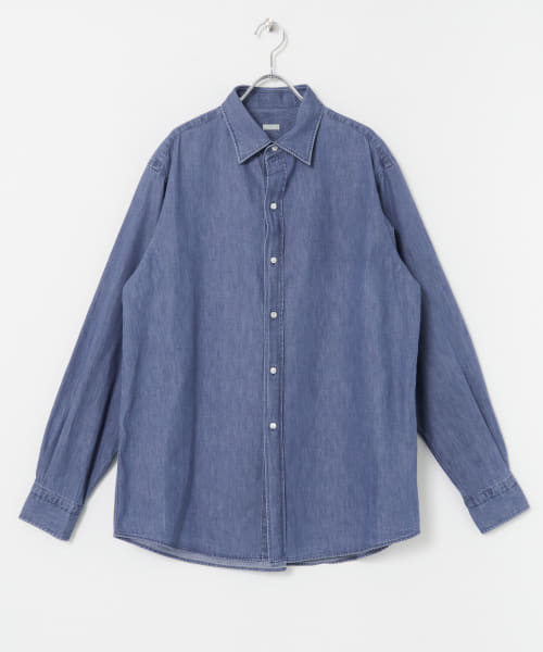 A PRESSE　Washed Denim Shirts