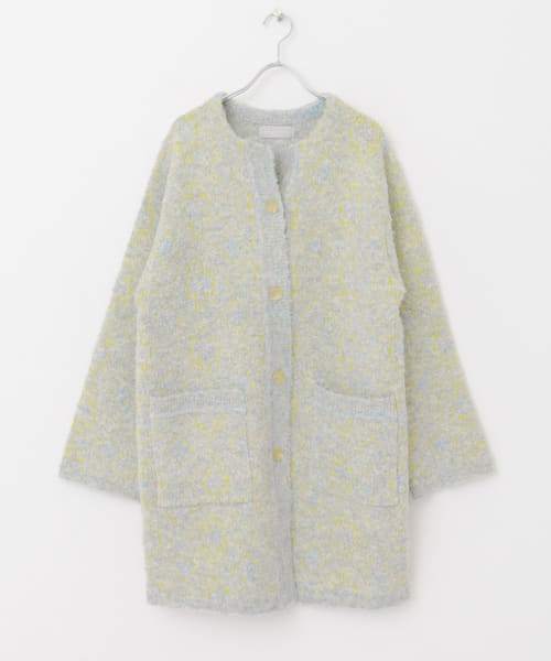 Audrey and John Wad　Crew-neck Long-sleeve Coat