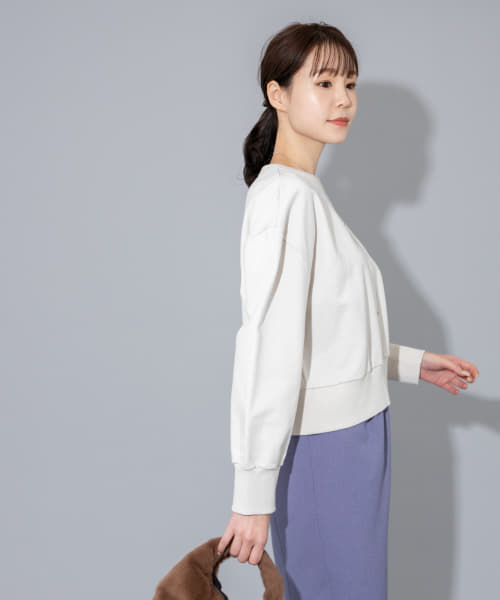 Audrey and John Wad　Crew-Neck Long-Sleeve PullOver