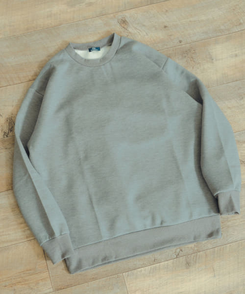 [ITEMS][TRストレッチダンボール クルーネックプルオーバー]