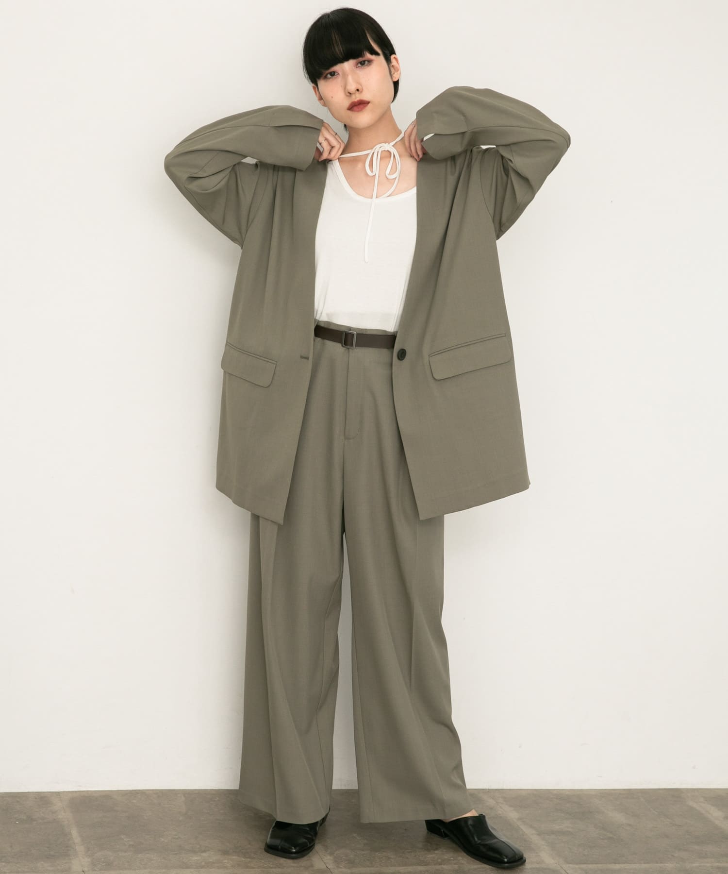 BACKタックノーカラージャケット[KB36-27L100]｜URBAN RESEARCH公式