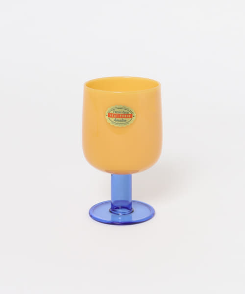 amabro　TWO TONE WINE GLASS