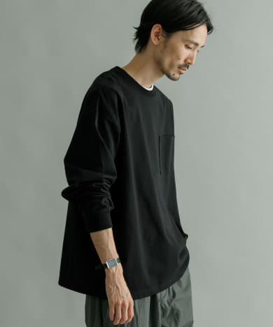 LEISURE\u0026LUXURY TAR ロング丈Tシャツ カットソー