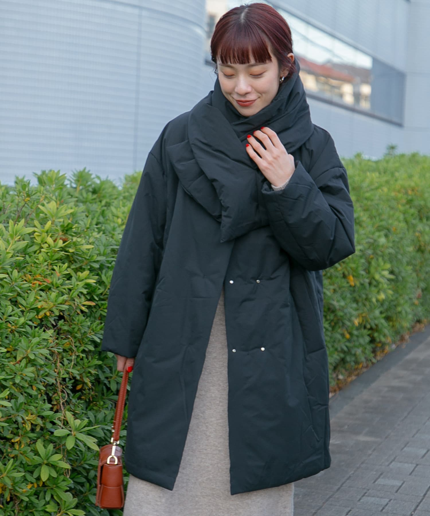 F by ROSSO マフラー付き中綿ミドルコート[RA37-27F705]｜URBAN RESEARCH公式ファッション通販