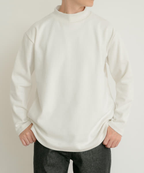 [ITEMS][ハイネックリブカットソー]