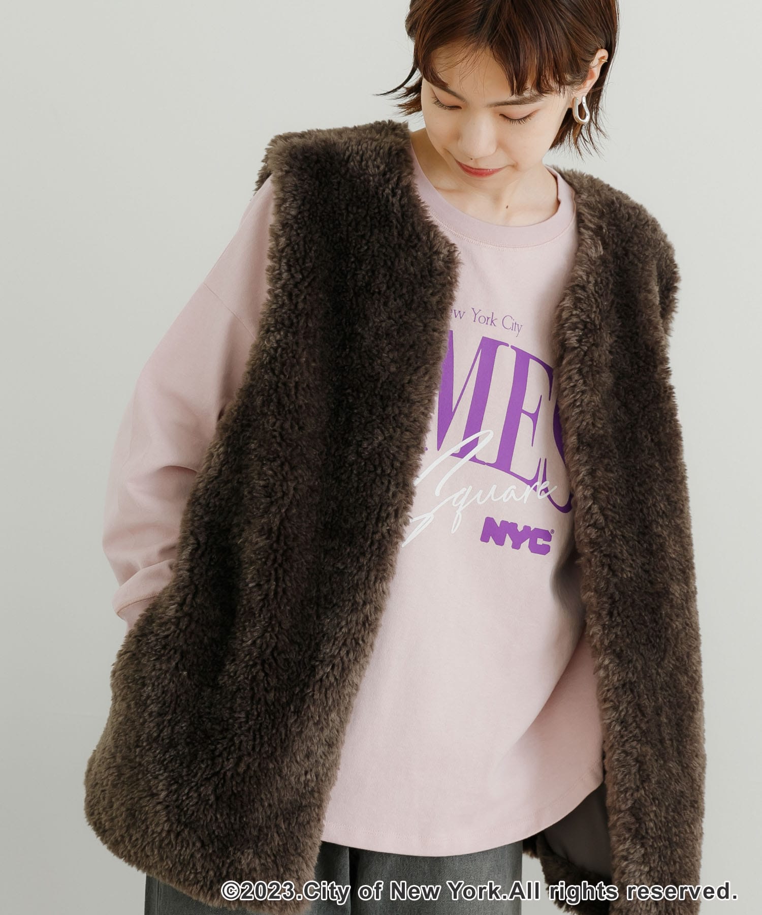 NYC LONG-SLEEVE T-SHIRTS[UR36-21T009]｜URBAN RESEARCH公式