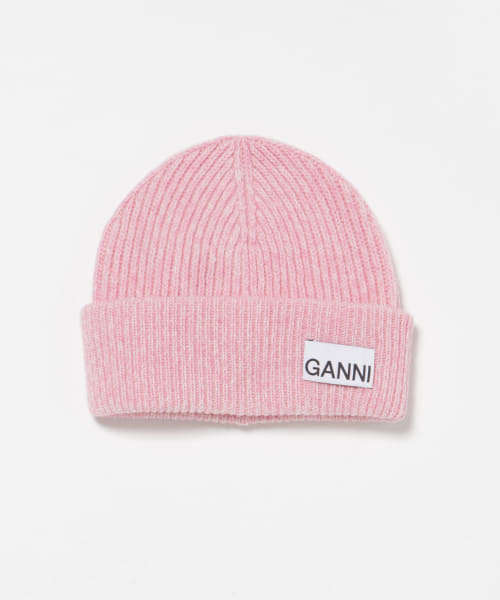 GANNI　Rib Knit Beanie