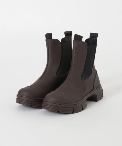 GANNI　Recycled Rubber City Boot