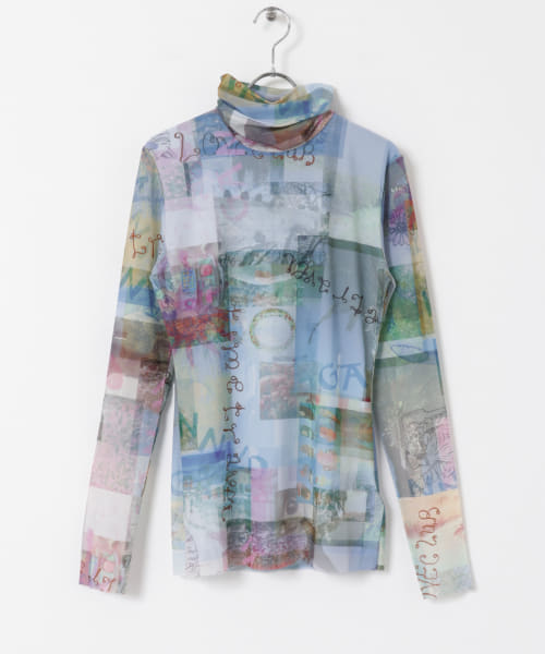 GANNI　Mesh Long Sleeve TOPS