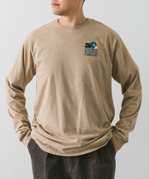 patagonia　Ms LongSleeve Chasing Peaks Re-T-shirts