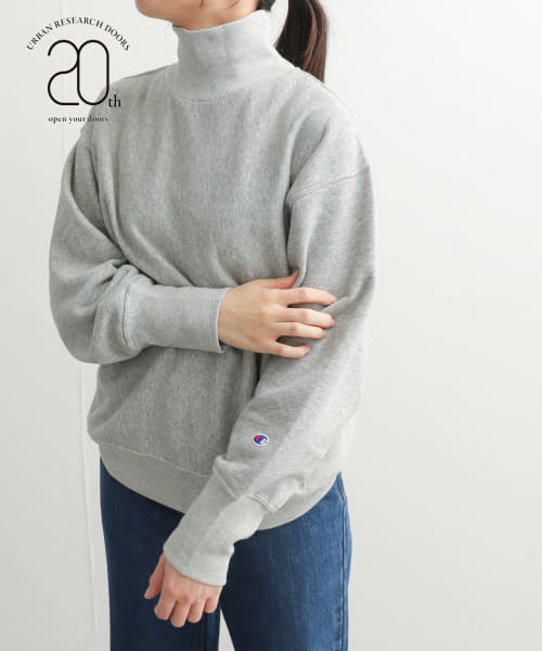 『別注』Champion×DOORS　20thタートルネックスウェット