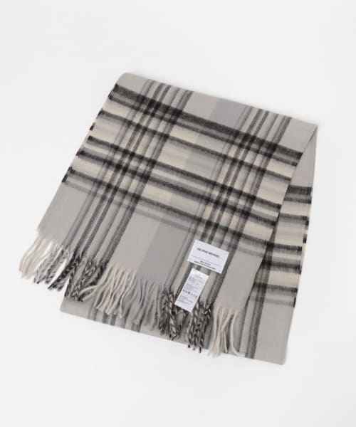 THE INOUE BROTHERS　Brushed Scarf Check