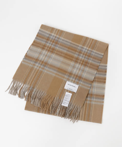 THE INOUE BROTHERS　Brushed Scarf Check