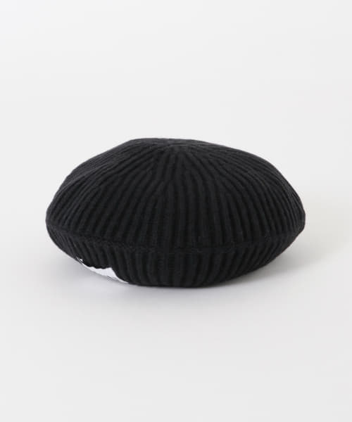 GANNI　Structured Rib Beret