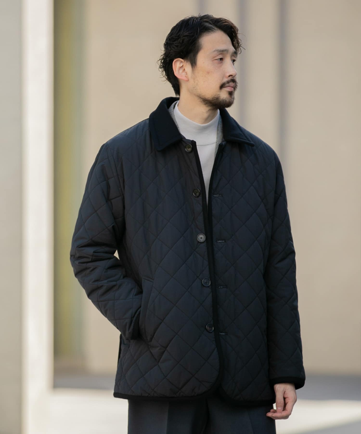 撥水』LIFE STYLE TAILOR LIMONTA EAST キルティングコート[DT37