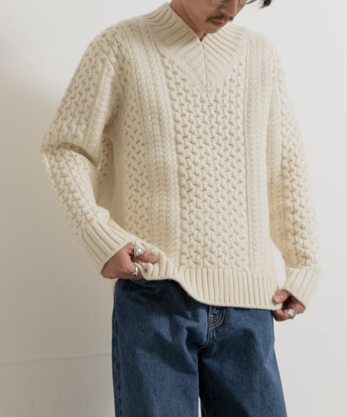ANNUAL　Fishermans sweater