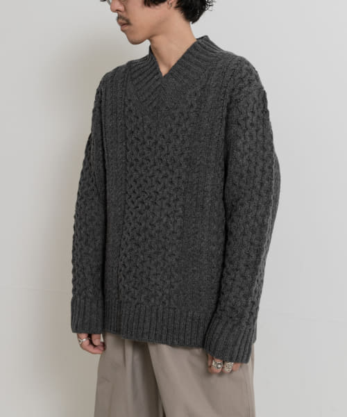 ANNUAL　Fishermans sweater