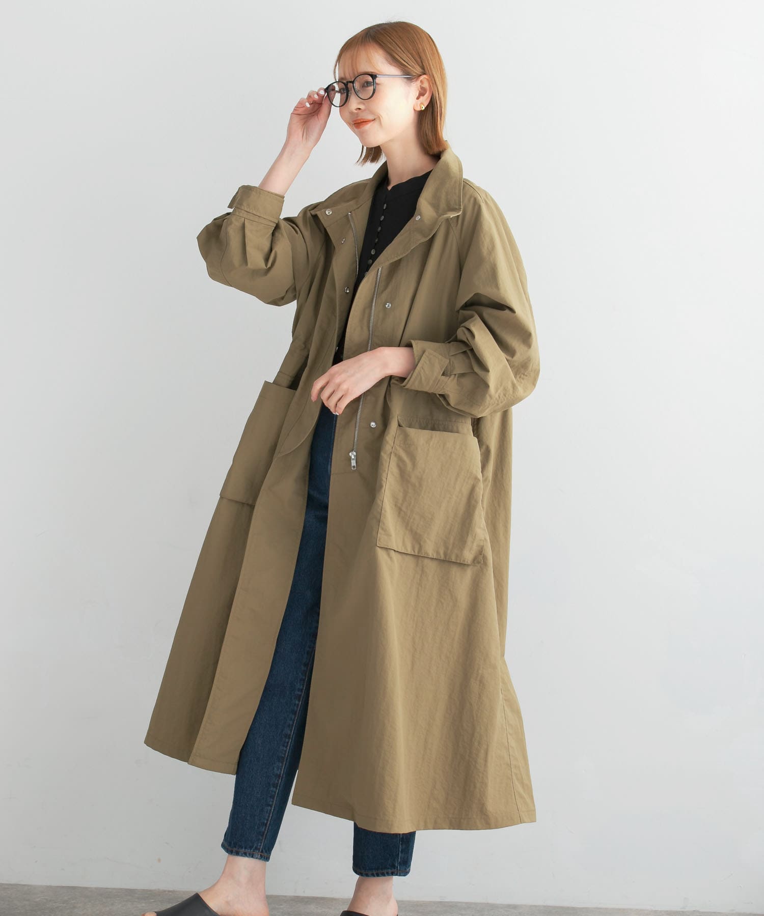 超美品 MOGAxKayoko われる murayama エアーリバーコート