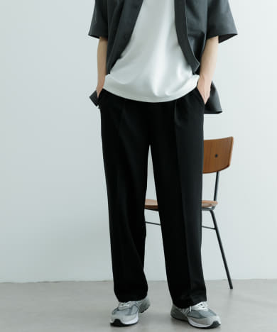 wjk】定価3.6万 イージー スラックス パンツ スウェット メンズ | www.san-rea.com