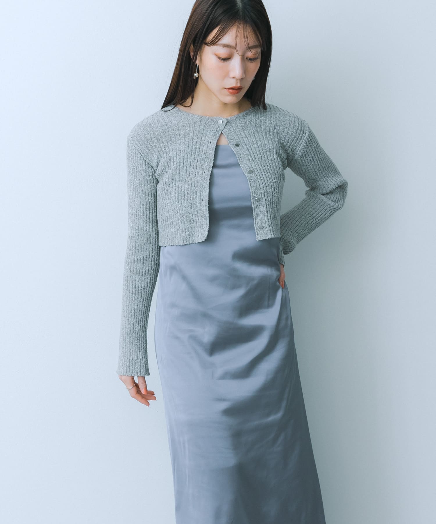 アンサンブルサテンキャミワンピース[AH44-26H004]｜URBAN RESEARCH公式ファッション通販