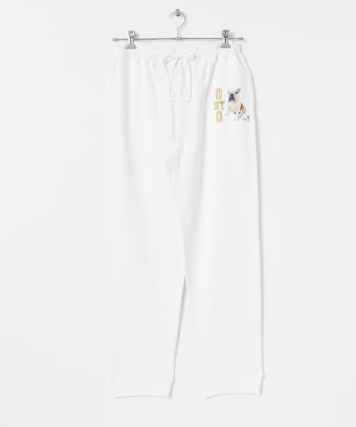 77circa　o by o-college sweat PANTS