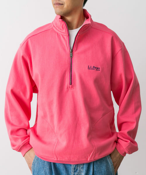 L.L.Bean　Portage Half-Zip Sweat