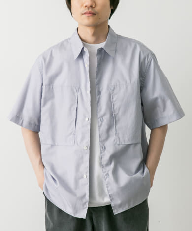STILL BY HAND　Double pocket shirts