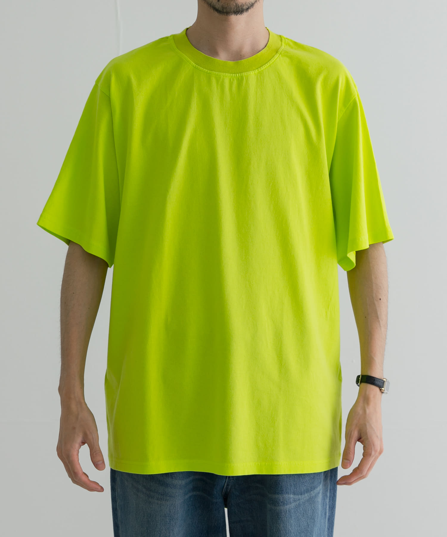 Yonetomi NEW BASIC GARMENT DYED T-SHIRTS[UM45-95-242-035