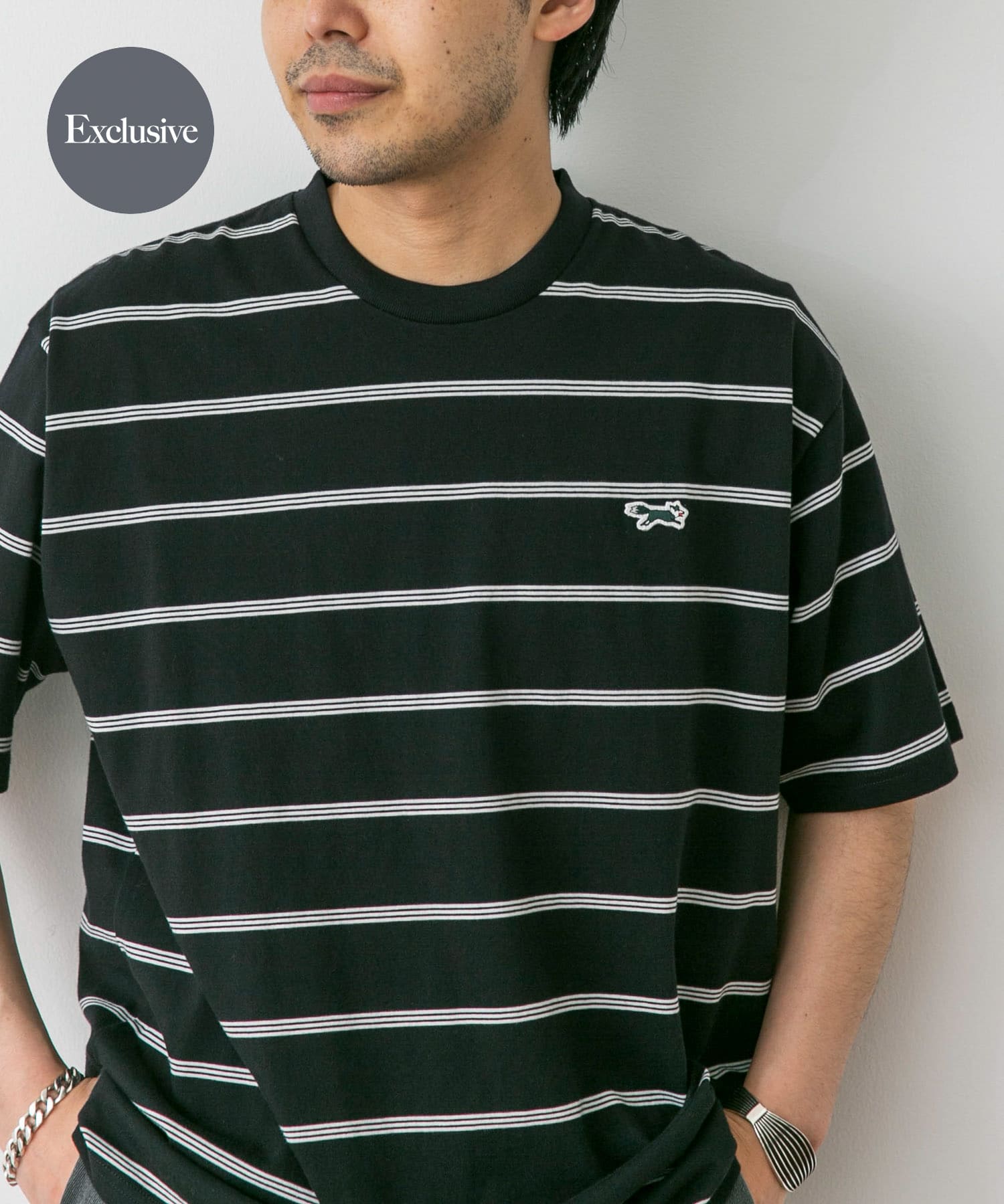 別注』PENNEYS×DOORS THE FOX 天竺SHORT-SLEEVE T-SHIRTS[DR45