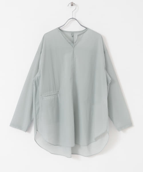 and wander　packable light pullover