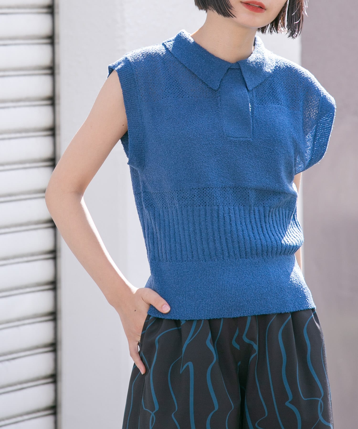 スリーブレスポロニット[KB45-22J170]｜URBAN RESEARCH公式ファッション通販