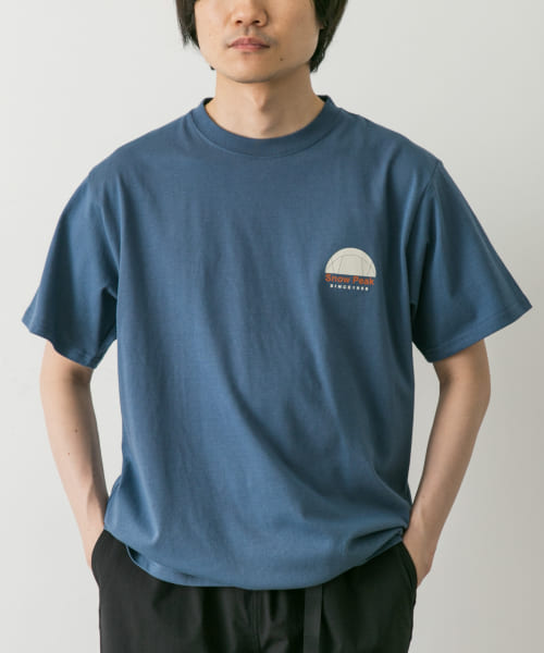 [DOORS][Snow Peak Apparel　Alpha Breeze Typography T-shirts]