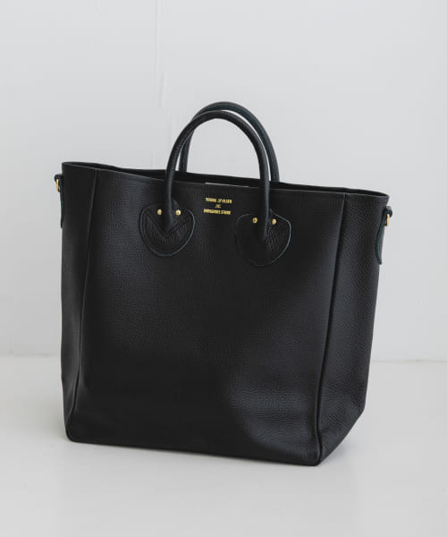 YOUNG&OLSEN　EMBOSSED LEATHER D TOTE M